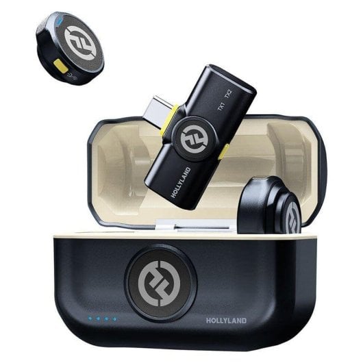 Mikrofon Hollyland Lark M2 USB-C omnidirektional mit ENC und 300 m Reichweite