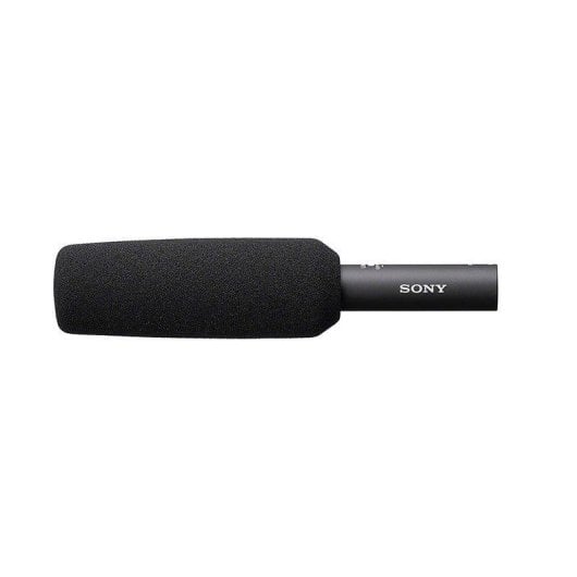 Microphone Sony ECM-778 XLR supercardioïde compact filtre coupe-bas