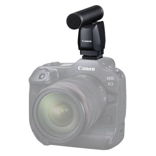 Microfono Canon DM-E1D digitale multifunzione stereo con parabrezza