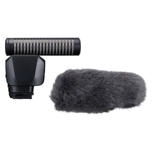 Microfono Canon DM-E1D digitale multifunzione stereo con parabrezza