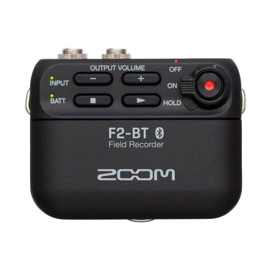 Micro-cravate Zoom F2-BT Bluetooth 32 bits floatant compact avec micro Lavalier