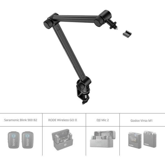 Brazo de micrófono SmallRig 4303 hidráulico soporte de mesa multiángulo