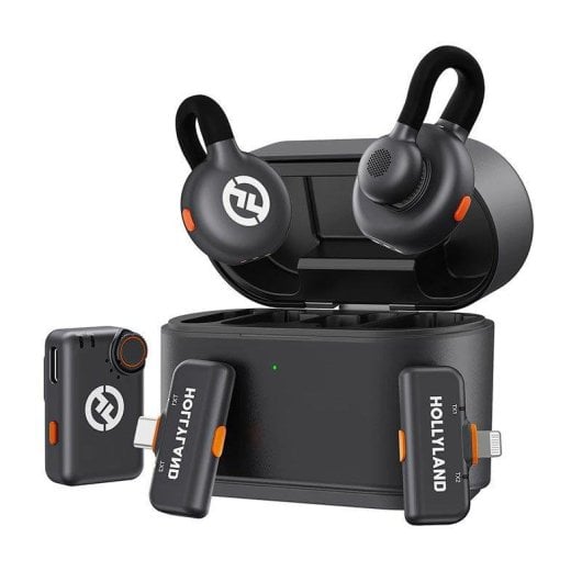 Mikrofon Hollyland Lark M2S Ultimate Kit USB omnidirektional mit Rauschunterdrückung