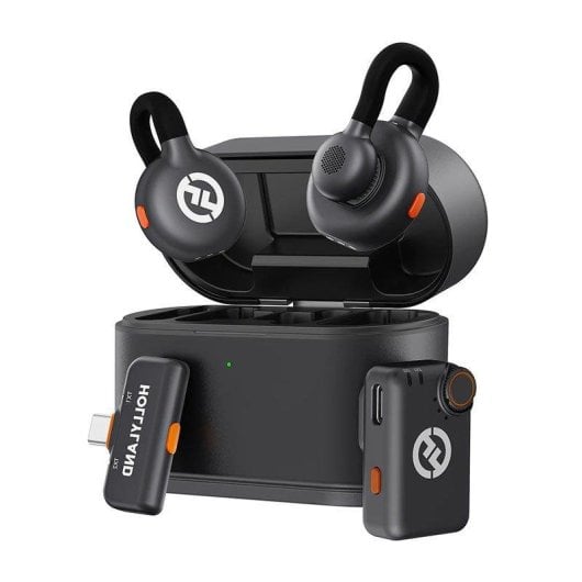 Mikrofon Hollyland Lark M2s Mini Combo Kit USB/C Lavalier omnidirektional mit ENC