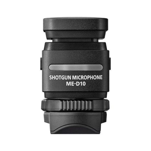 Microfone Nikon ME-D10 digital shotgun 32 bits com grampo e filtro de vento