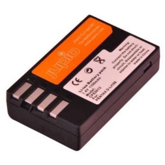 Batterie Jupio CPE0012 1100 mAh 7,2 V Lithium-Ion pour Pentax