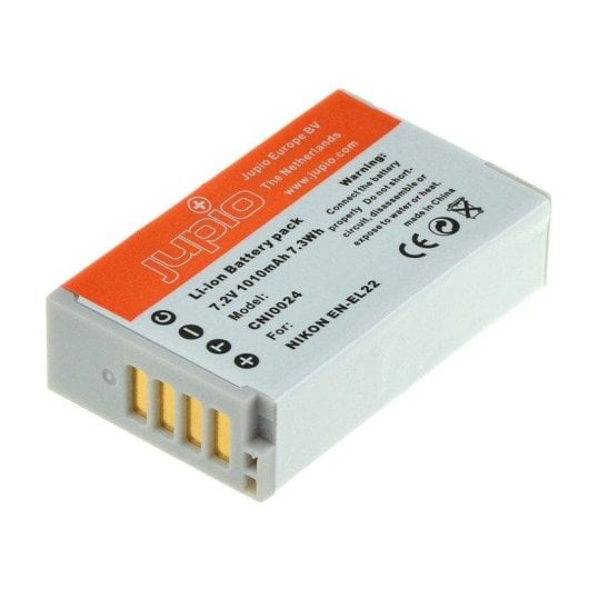 Batteria fotocamera Jupio CNI0024 compatibile Nikon EN-EL22 1010 mAh 7,2 V