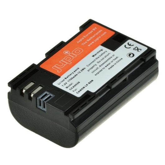 Bateria Jupio CCA0028 LP-E6N 1700mAh Compatível Canon Alta Capacidade