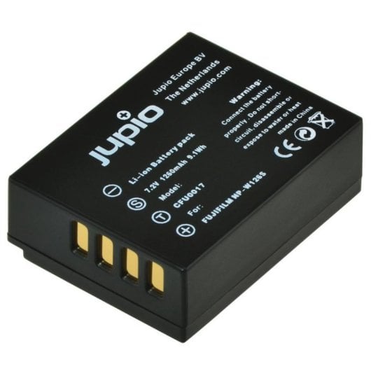 Batterie Jupio CFU0017 1260 mAh 7.2 V Li-Ion pour caméra NP-W126S