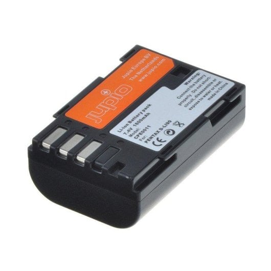 Batterie Jupio D-Li90 1600 mAh 7,4 V pour Pentax K-7 Lithium-Ion