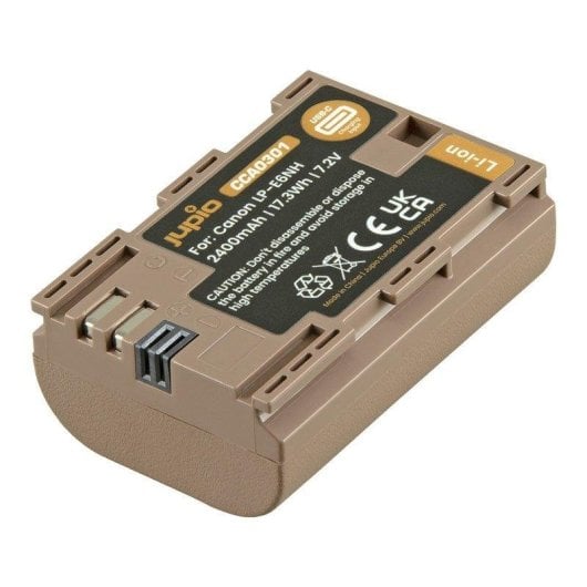 Batería Jupio LP-E6NH Ultra C para Canon 2400mAh USB-C Recargable