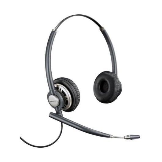 Casque Poly EncorePro 720 filaire Quick Disconnect pour bureau, réduction de bruit, noir
