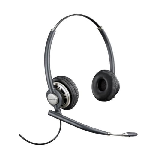 Casque Poly EncorePro 720 filaire Quick Disconnect pour bureau, réduction de bruit, noir
