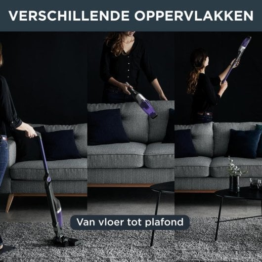 Akkustaubsauger Rowenta X-Trem Compact RH1238 25W HEPA-Filter 40min LED