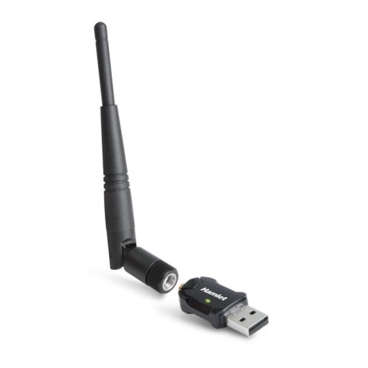 Tarjeta de Red HAMLET HNW600ACU USB Wi-Fi 5 600 Mbit/s Antena Détachable