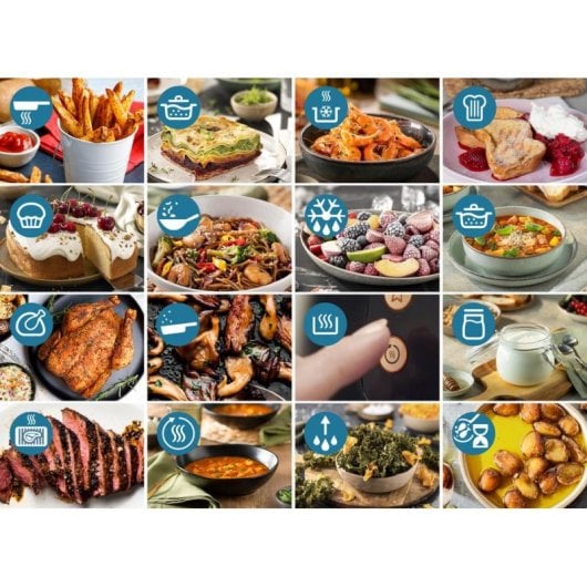 Freidora de aire Philips 3000 series NA341/00 7,2 L 2000 W con 16 programas y Rapid Air