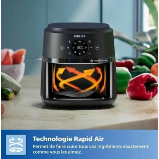 Airfryer Philips NA220/00 Fenêtre 4,2L 1500W 9 Programmes