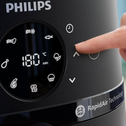 Airfryer Philips NA220/00 Fenêtre 4,2L 1500W 9 Programmes