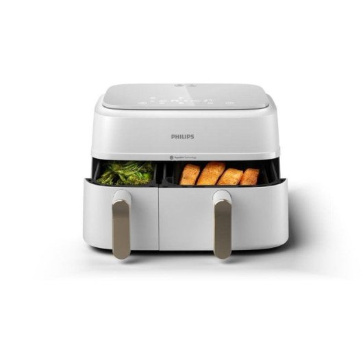 Airfryer Philips 3000 Series NA353/10 Double Panier 9L 2750W Écran LED