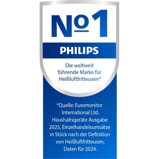 Freidora de aire PHILIPS 3000 series NA353/10 9L 2750W doble cesta con pantalla LED