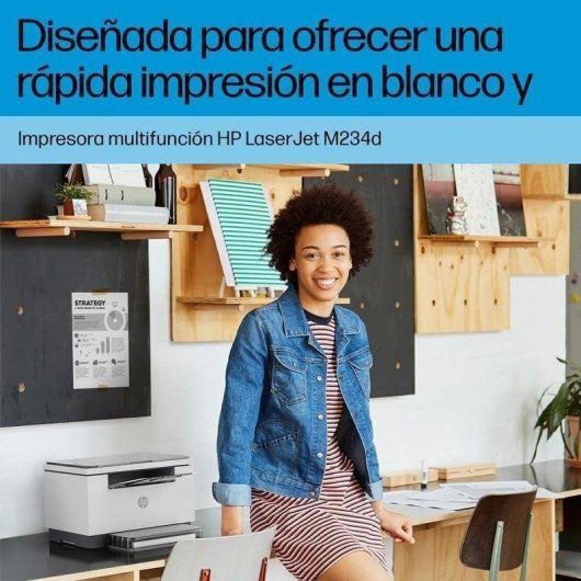 Multifonction HP LaserJet M234d Laser Mono USB Dúplex Automatique