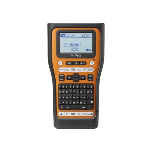 Brother PT-E560BTSP Impressora de Etiquetas Bluetooth com Corte Automático e Teclado QWERTZ