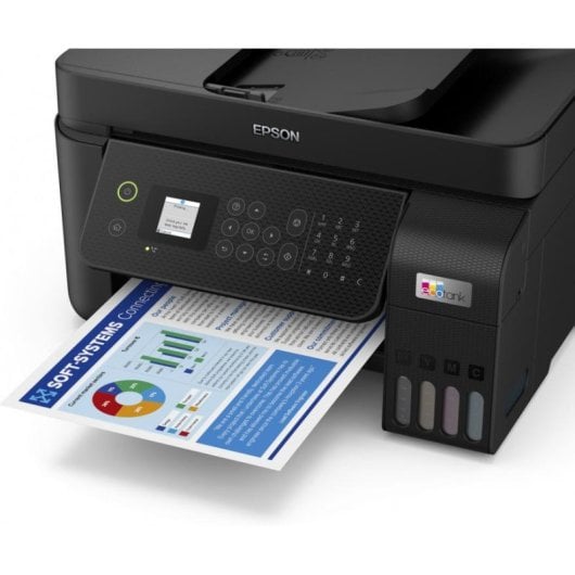 Impresora Inyección de tinta Wi-Fi Epson EcoTank ET-4800 con escáner y fax