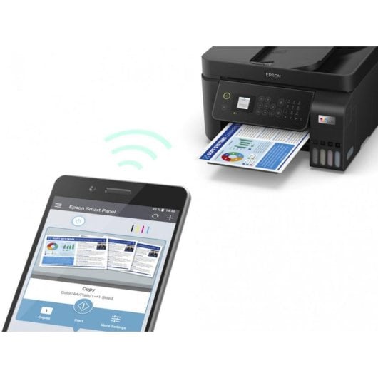 Impresora Inyección de tinta Wi-Fi Epson EcoTank ET-4800 con escáner y fax