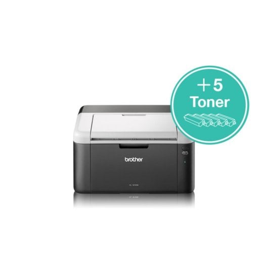 Brother HL-1212WVB Impressora Laser Wi-Fi Monocromática com Impressão Direta