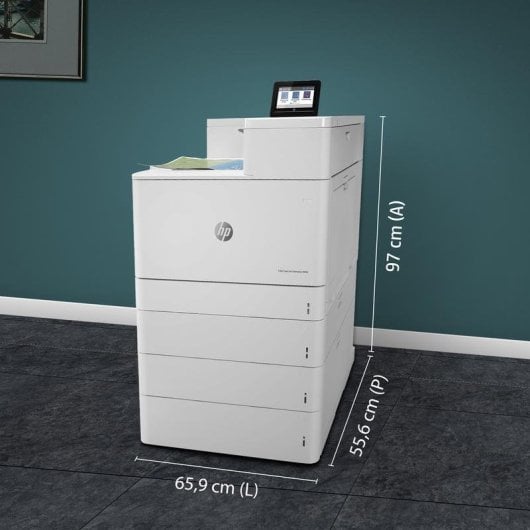 Imprimante Laser Ethernet HP Color LaserJet Enterprise M856dn impression recto verso