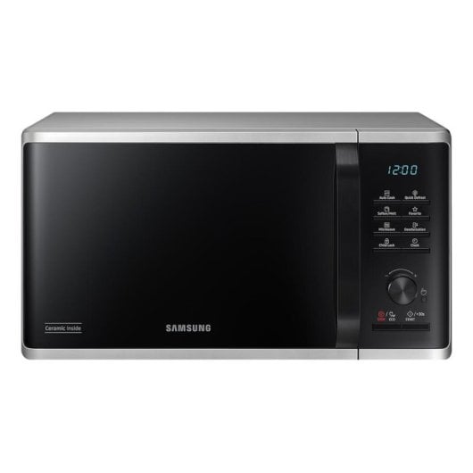 Microondas Samsung MS23B3515AS 23 Litros 1150W Control Electrónico Rotisserie