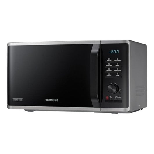 Microondas Samsung MS23B3515AS 23 Litros 1150W Control Electrónico Rotisserie