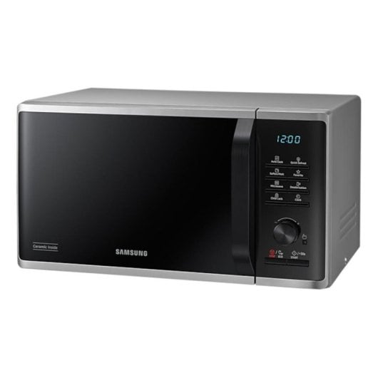 Microondas Samsung MS23B3515AS 23 Litros 1150W Control Electrónico Rotisserie