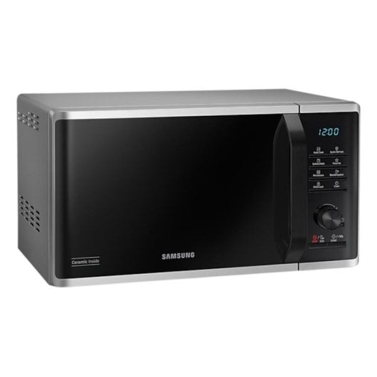 Microondas Samsung MS23B3515AS 23 Litros 1150W Control Electrónico Rotisserie