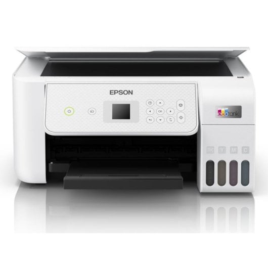 Multifunción Epson EcoTank ET-2876 Inkjet Color WiFi Direct LCD Sin Cartuchos Blanco
