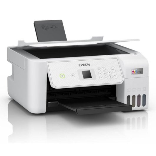 Multifunción Epson EcoTank ET-2876 Inkjet Color WiFi Direct LCD Sin Cartuchos Blanco