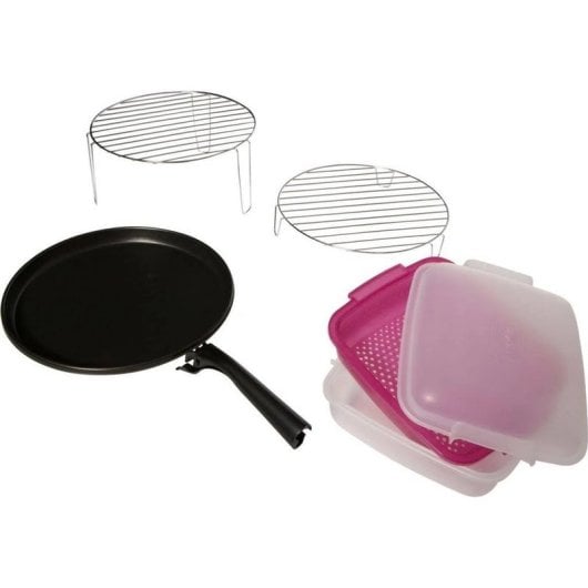 Microondas Whirlpool JC 218 BL 30 Litros 1000W con Grill y Plato Giratorio