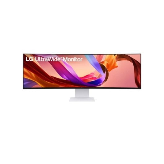 Écran PC LG 49U950A-W 49" Dual QHD 144Hz Nano IPS USB-C courbe HDR10