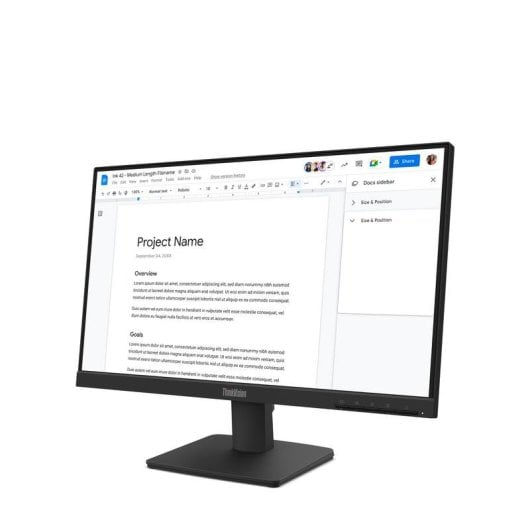 Monitor Lenovo ThinkVision S22-4e 21,5" FullHD 100Hz IPS 6ms