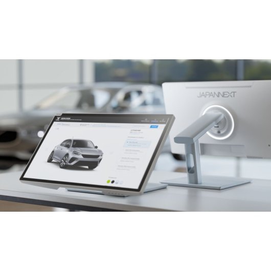 Écran PC JAPANNEXT JN-IPS27WQHDR-C65W-FLD-T 27" WQHD 75Hz IPS Tactile HDR10 USB-C 65W Blanc