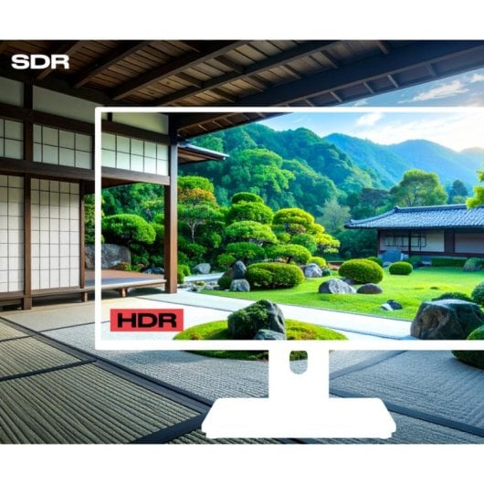 Monitor JAPANNEXT JN-IPS27WQHDR-C65W-FLD-T 27" Wide Quad HD 75Hz IPS Táctil HDR10 Blanco Altura Ajustable