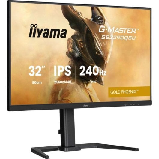 Monitor IIYAMA G-MASTER GB3290QSU-B1 31,5" QuadHD 240Hz IPS 1ms Altura Ajustable