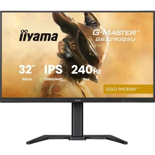 Monitor IIYAMA G-MASTER GB3290QSU-B1 31,5" QuadHD 240Hz IPS 1ms Altura Ajustable