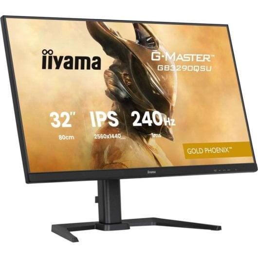 Monitor IIYAMA G-MASTER GB3290QSU-B1 31,5" QuadHD 240Hz IPS 1ms Altura Ajustable