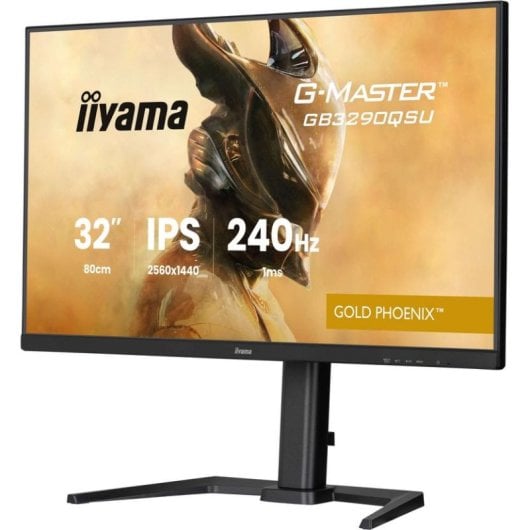 Monitor IIYAMA G-MASTER GB3290QSU-B1 31,5" QuadHD 240Hz IPS 1ms Altura Ajustable