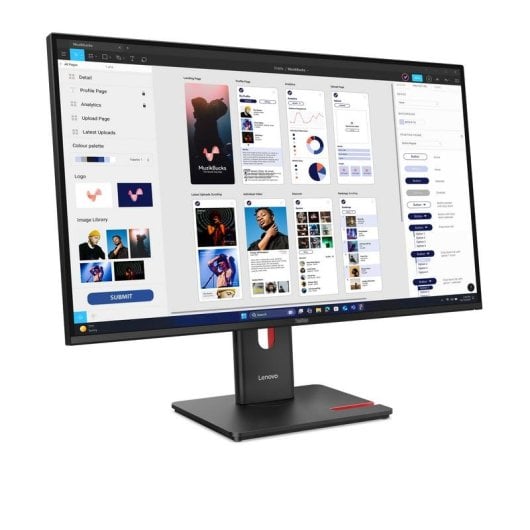 Lenovo ThinkVision T32UD-40 Monitor 31,5" UltraHD 4K 60Hz IPS HDR10 USB-C LAN