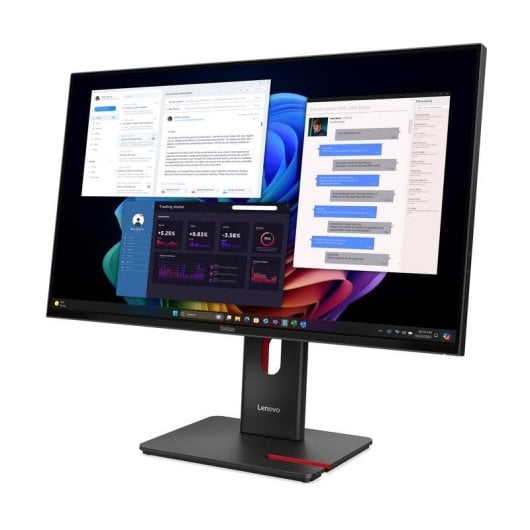 Écran PC Lenovo ThinkVision T27UD-40 27" Ultra HD 4K 60Hz IPS Webcam USB-C HDR10