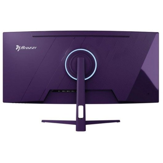Arozzi Nova Monitor Gaming Curvo 34" QHD 165Hz VA 1ms com Altifalantes Púrpura