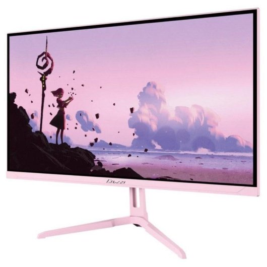 Monitor Arozzi Nova 24" FullHD 200Hz IPS 1ms Altifalantes Rosa