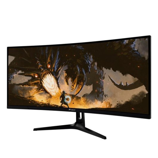 Monitor Arozzi Nova 34" UltraWide QHD 165Hz VA Curvo 1 ms HDR Altavoces Negro